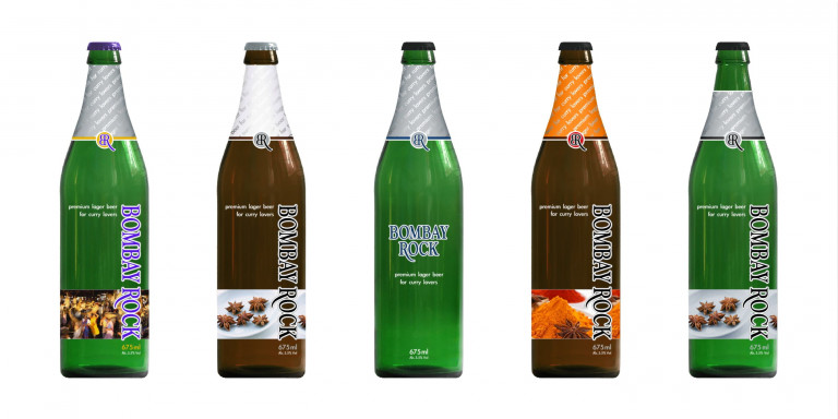 Packaging boisson pour Bombay Rock