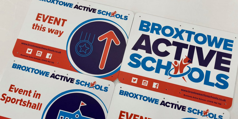 Brand guardian for Broxtowe Active Schools