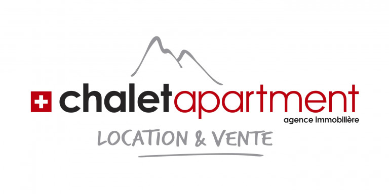 Logo graphique pour Chalet Apartment Agence Immobilière en français